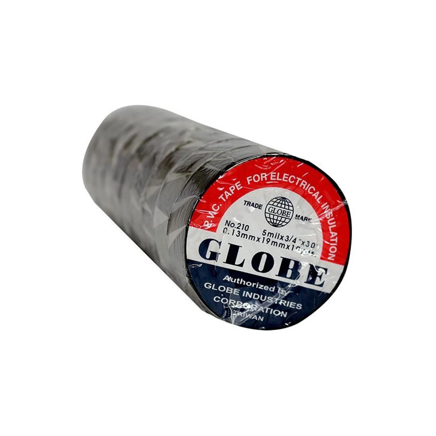 Globe Siyah 10’lu Paket Bant 0.13mm x 19mm x 10m
