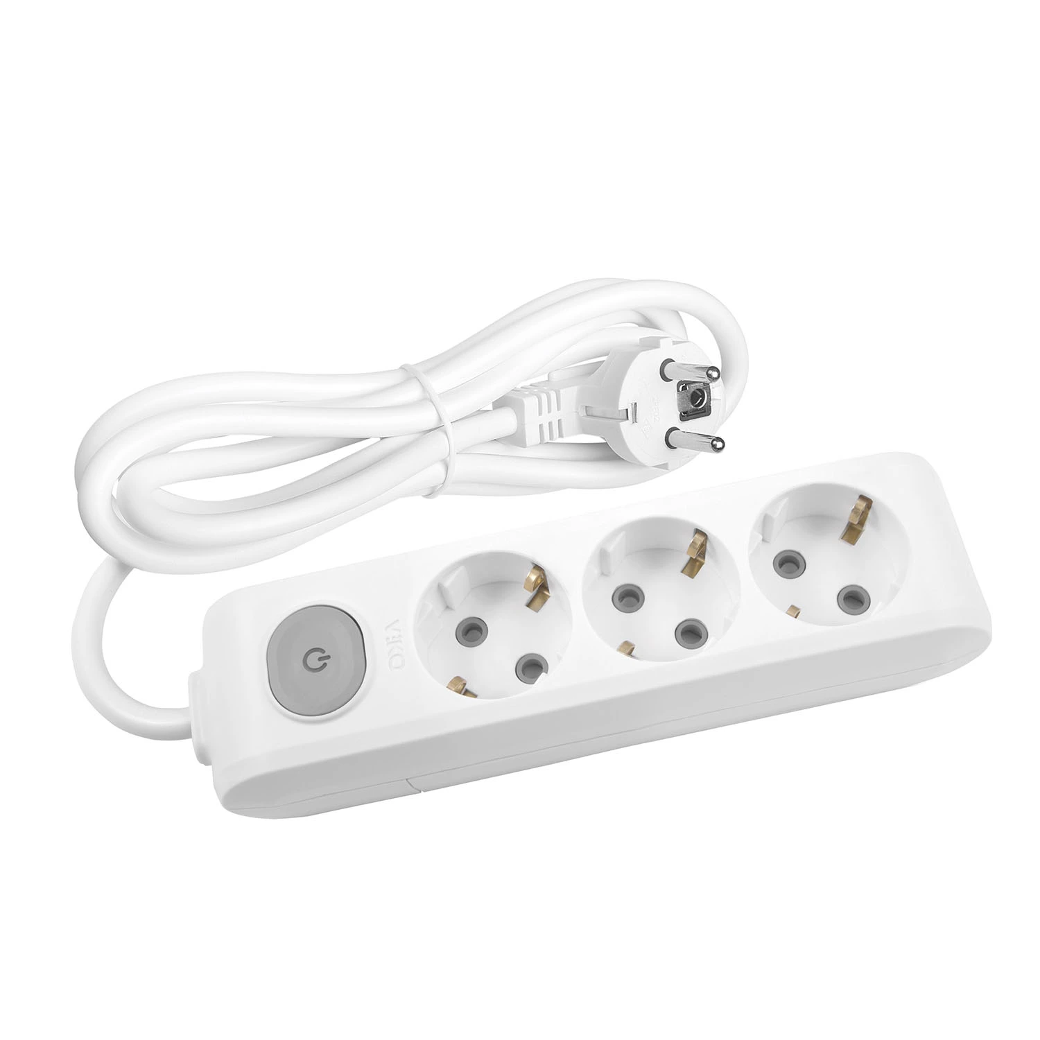 Viko Multi-Let Üçlü Anahtarlı 1 Metre Kablolu Grup Priz (90117301)