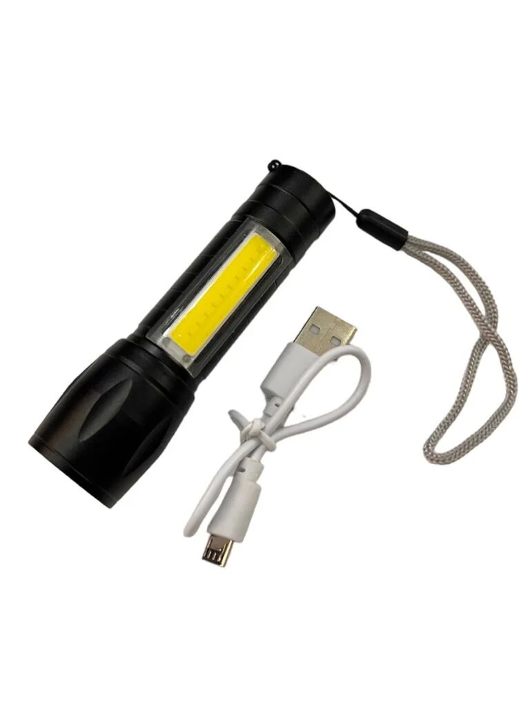 Ct 8024 Şarj Edilebilir Polis Cep Led El Feneri Beyaz 6400K