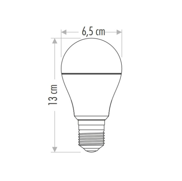 Ct-4278 Cata 12w Dimlenebilir Led Ampul Beyaz Işık