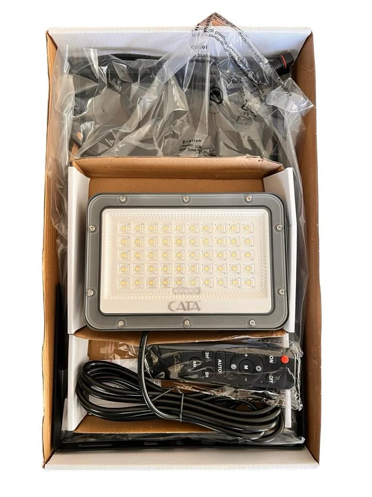 Cata 200W Kumandalı Led Solar Projektör CT-4649