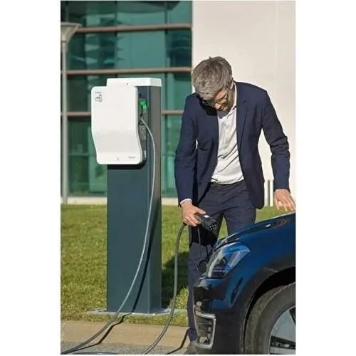 Schneider EVH2S22P0CK Evlink Wallbox 22kW T2 Kablolu Araç Şarj İstasyonu