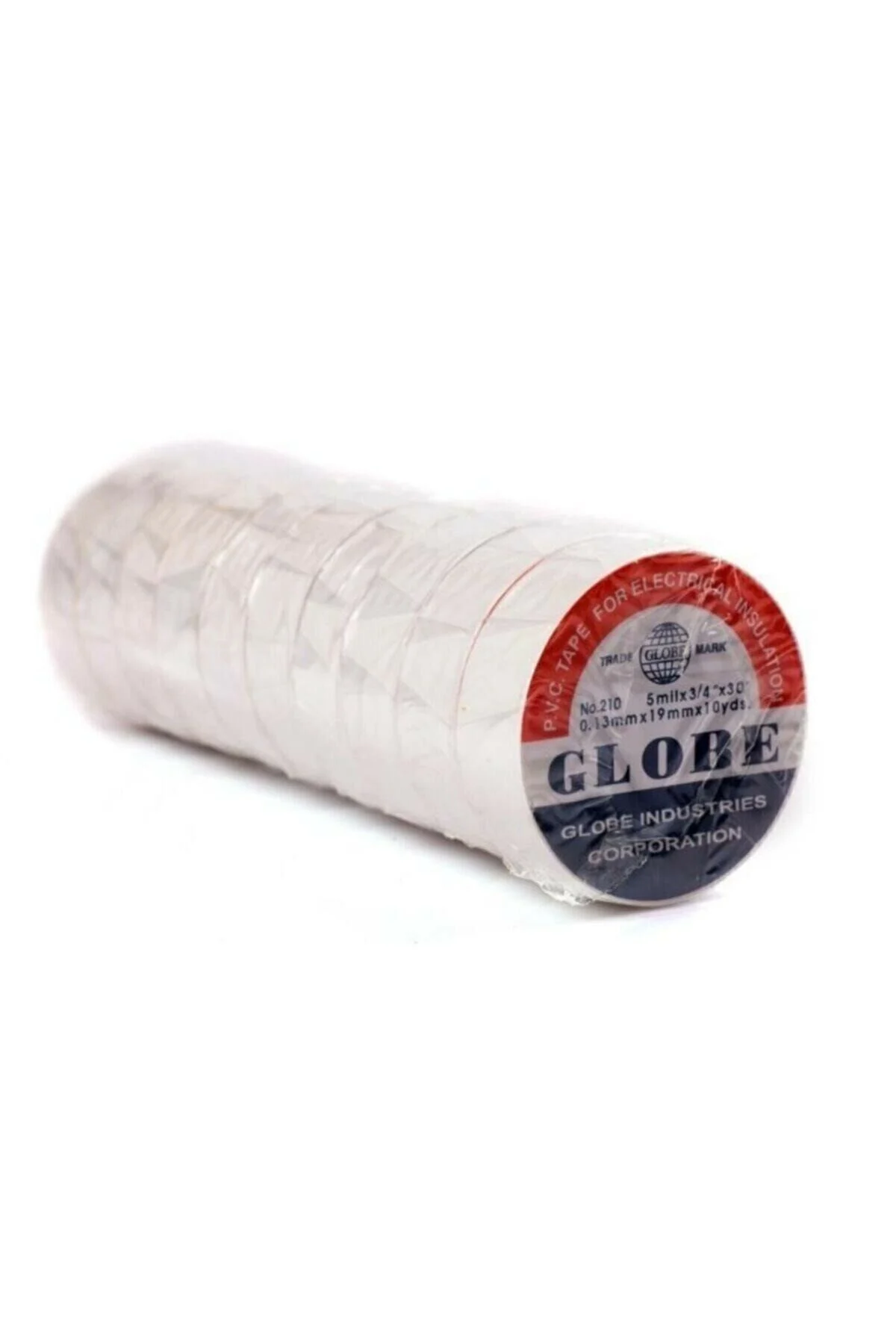 Globe Beyaz 10’lu Paket Bant 0.13mm x 19mm x 10m