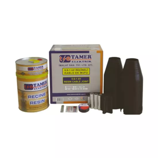 Tamer Elektrik 1 kV 5x120 Reçineli Alüminyum Kablo Ek Mufu