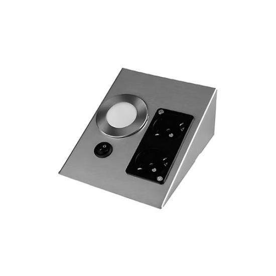Cata CT-5109 2W 3200K Günışığı Çift Prizli Tezgah Altı