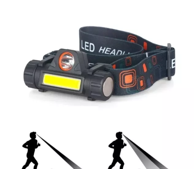 Ct 9120 Led Şarj Edilebilir Kafa Lambası Beyaz 6400K