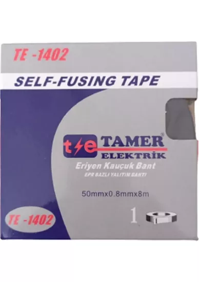 Tamer Elektrik 1402 Eriyen Bant (50mmX8m)-10kV