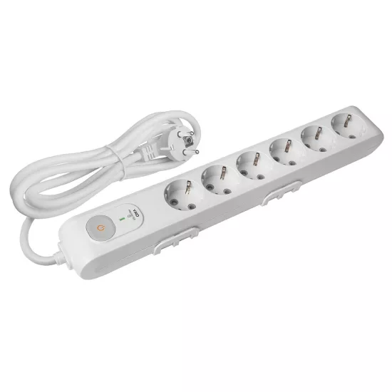 Viko Multi-Let Şok Akım Korumalı 1.5 Metre 6lı Priz 90117632