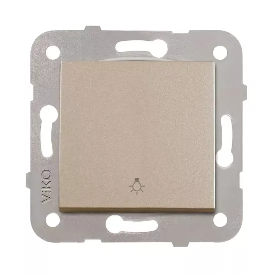 Viko Artline Novella Light Anahtarı Mekanizma + Kapak 92605203 Bronz