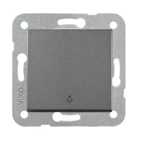 Viko Artline Novella Light Anahtarı Mekanizma + Kapak 92605403 Füme
