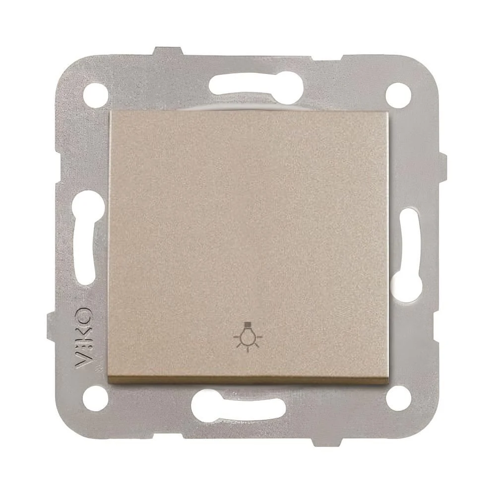 Viko Artline Novella Light Anahtarı Mekanizma + Kapak 92605203 Bronz