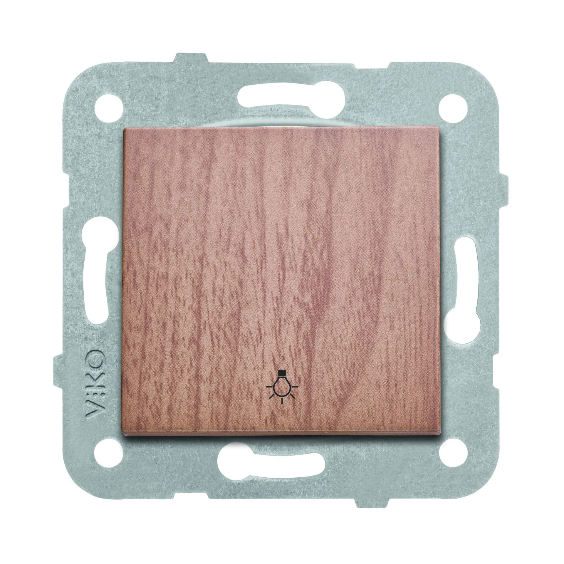 Viko Artline Novella Light Anahtarı Mekanizma + Kapak 92615103 Ceviz