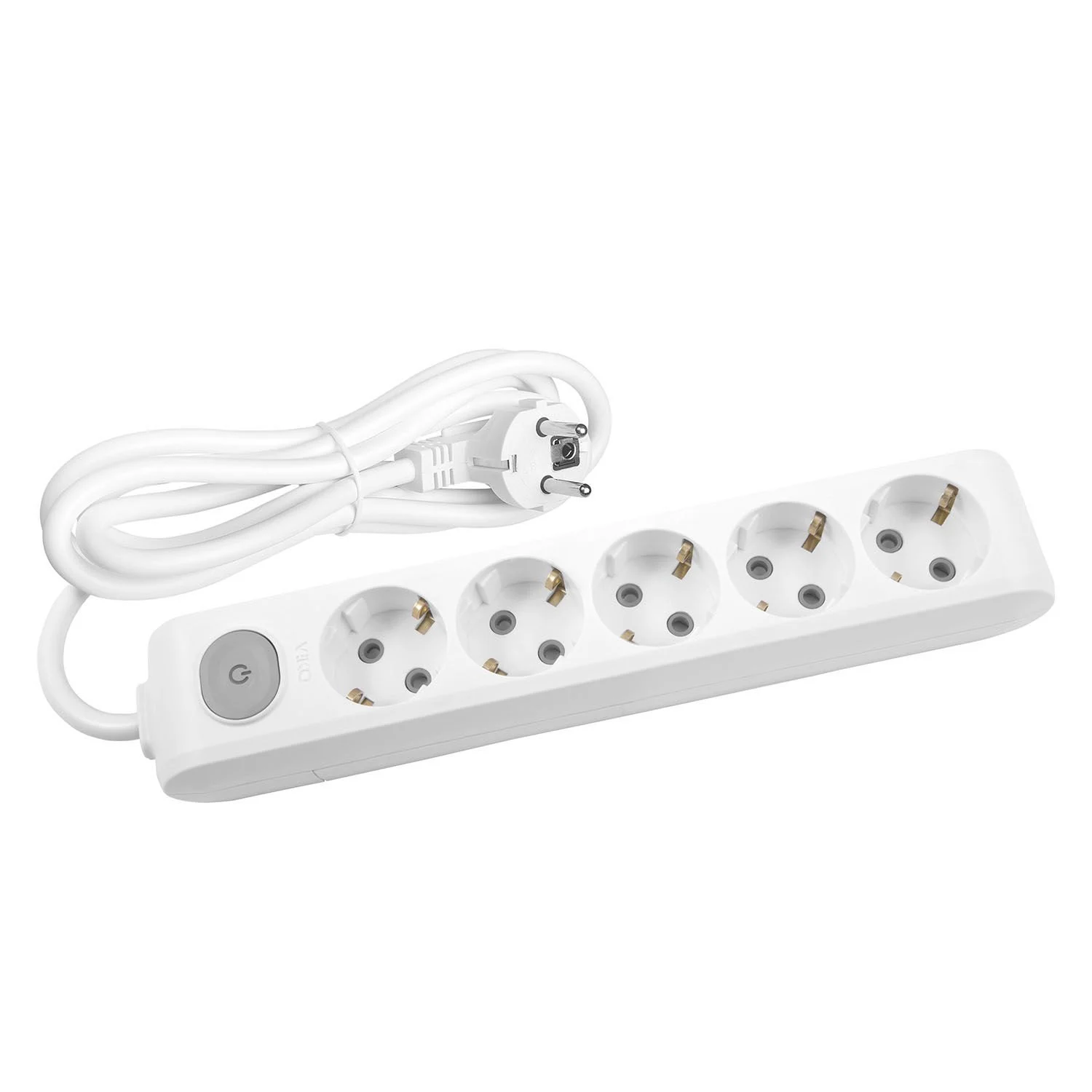 Viko Multi-Let Beşli Anahtarlı 3 Metre Kablolu Grup Priz (90117503)